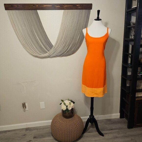 NWT Ted Baker Nymph Colour Block Strappy  Dress Sz 4 (Ted Baker)-US 10 - Picture 3 of 7